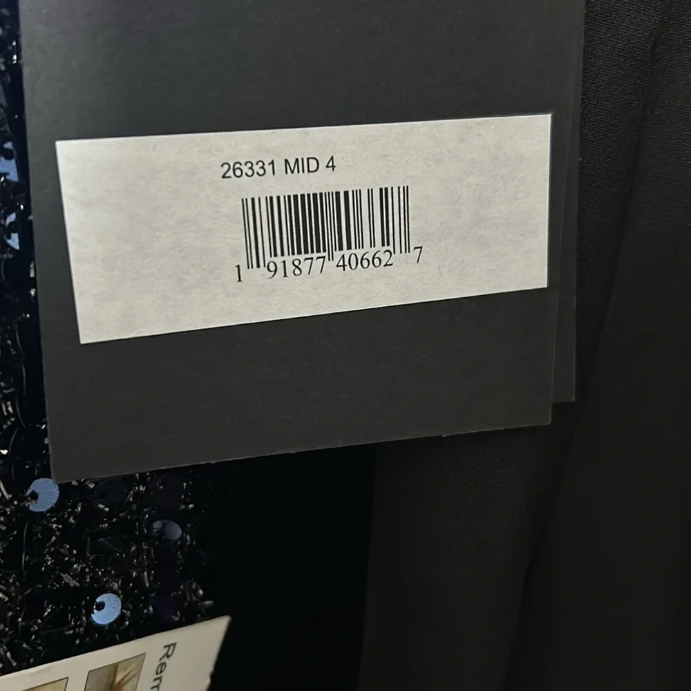 Mac Duggal 26331 NWT COWL BACK BOAT NECK SEQUINED EVENING GOWN - Picture 13 of 13
